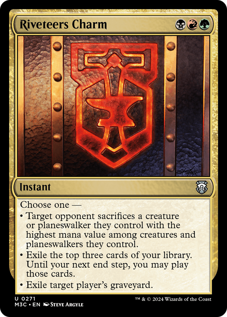 Riveteers Charm [Modern Horizons 3 Commander] | Good Games North