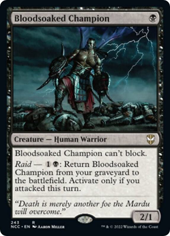 Bloodsoaked Champion (Commander: Streets of New Capenna)  | Good Games North