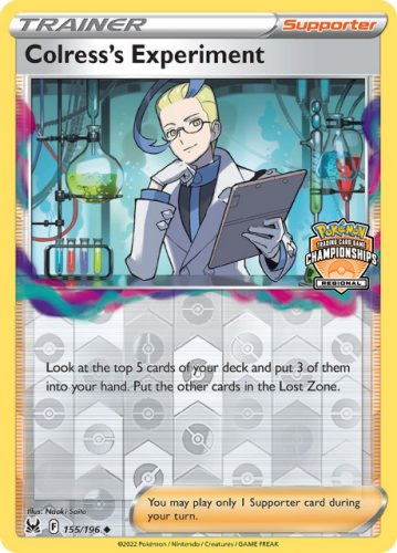 Colress's Experiment (Regional Championships) [Sword & Shield: Lost Origin] | Good Games North