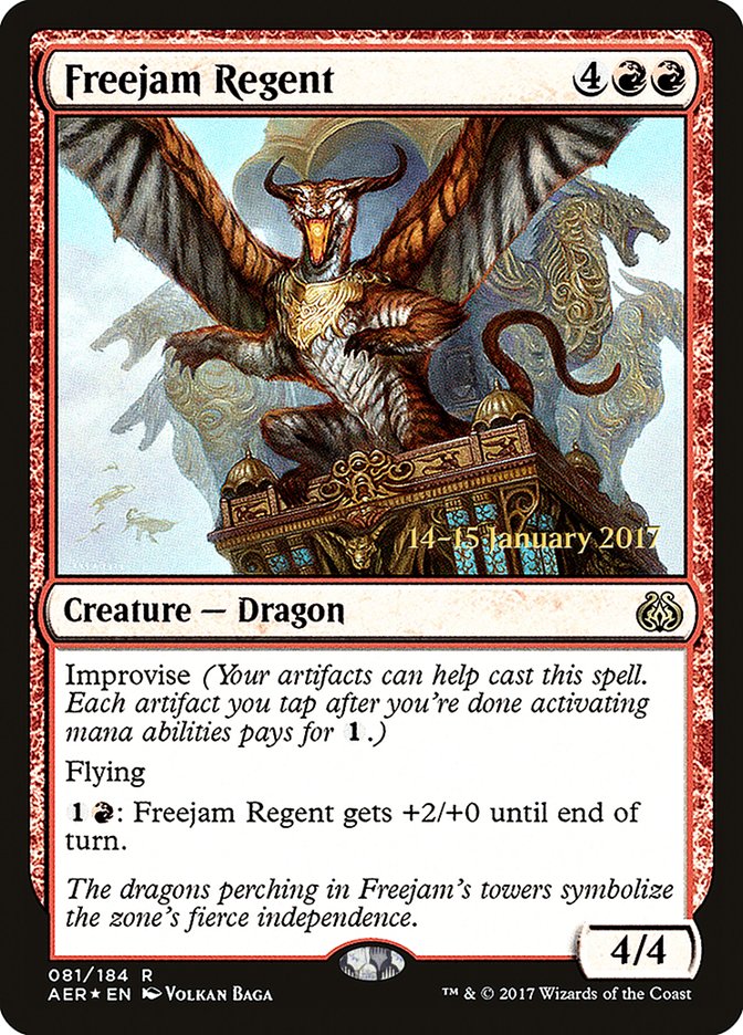 Freejam Regent [Aether Revolt Prerelease Promos] | Good Games North