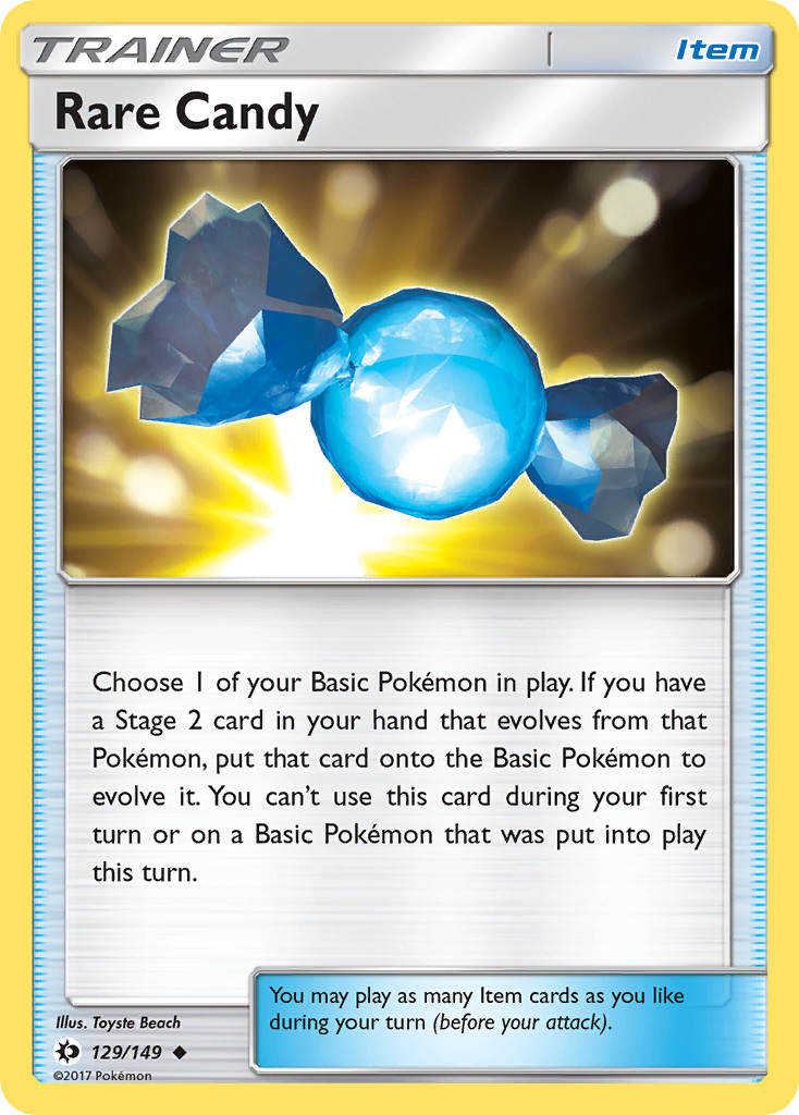Rare Candy (129/149) [Sun & Moon: Base Set] | Good Games North