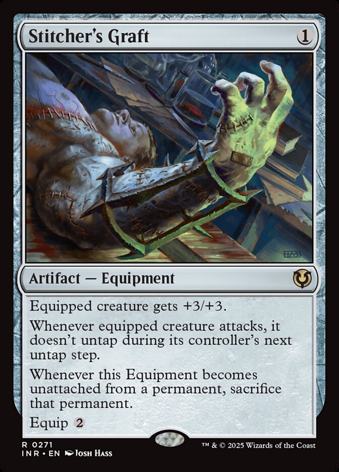Stitcher's Graft (Innistrad Remastered)  - Foil | Good Games North