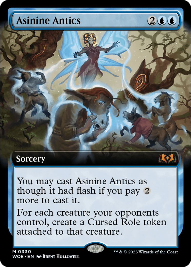 Asinine Antics (Extended Art) [Wilds of Eldraine] | Good Games North