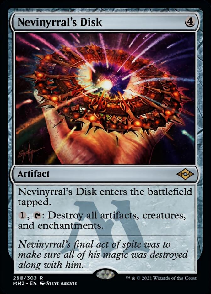 Nevinyrral's Disk (Foil Etched) [Modern Horizons 2] | Good Games North
