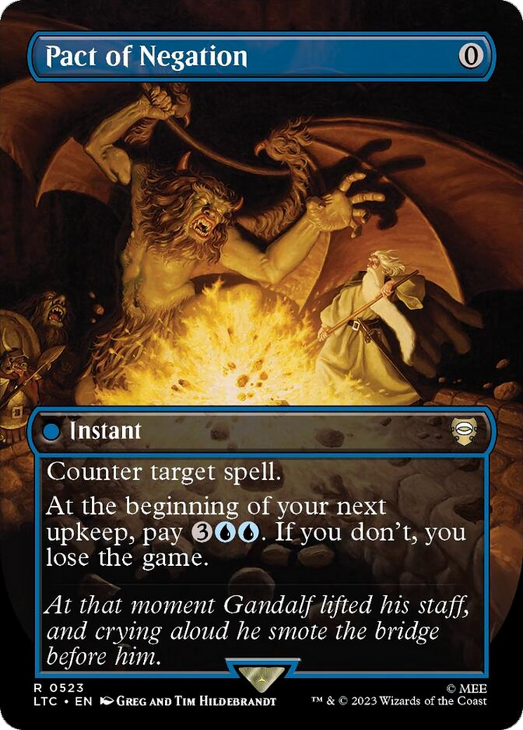 Pact of Negation (Borderless) [The Lord of the Rings: Tales of Middle-Earth Commander] | Good Games North