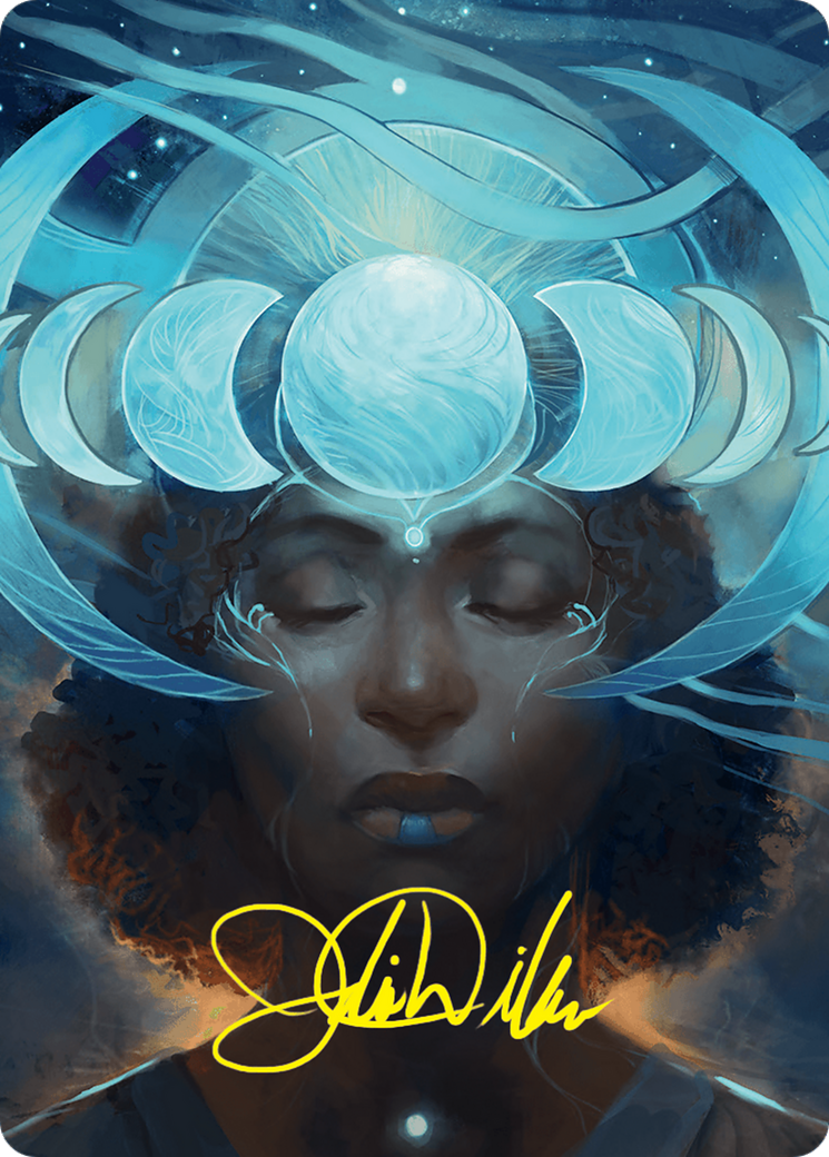Lunar Insight Art Card (31/54) (Gold-Stamped Signature) [Foundations Art Series] | Good Games North