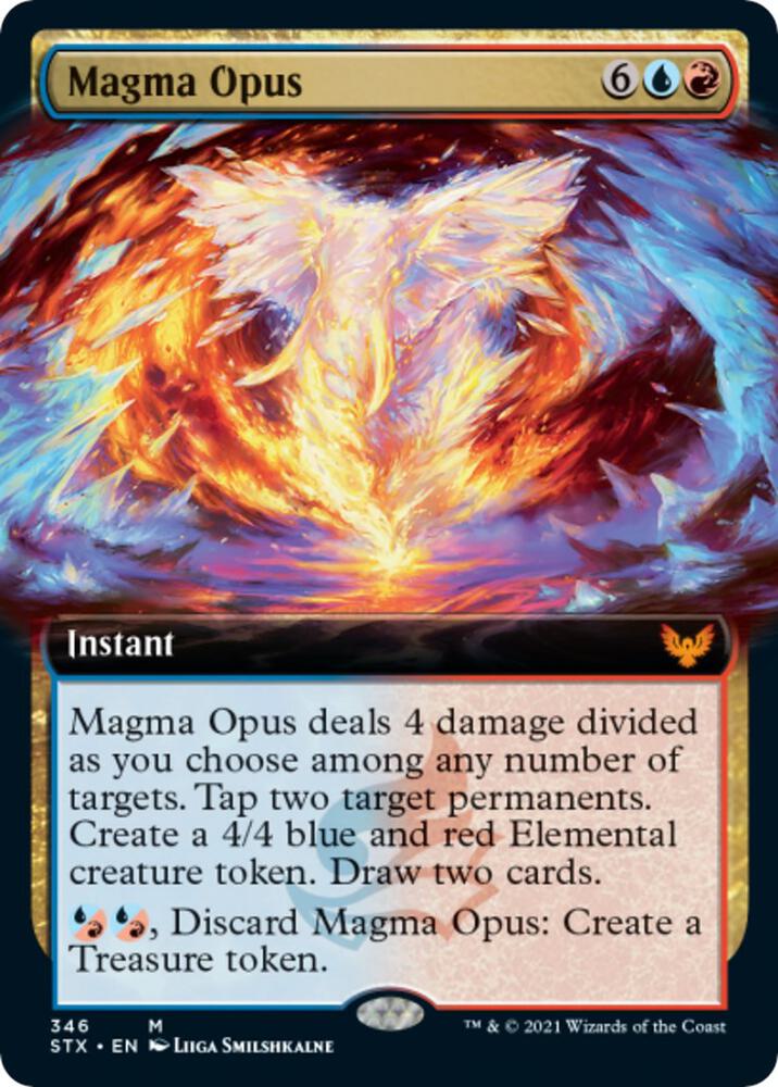 Magma Opus Extended Art 346 (Strixhaven: School of Mages)  | Good Games North