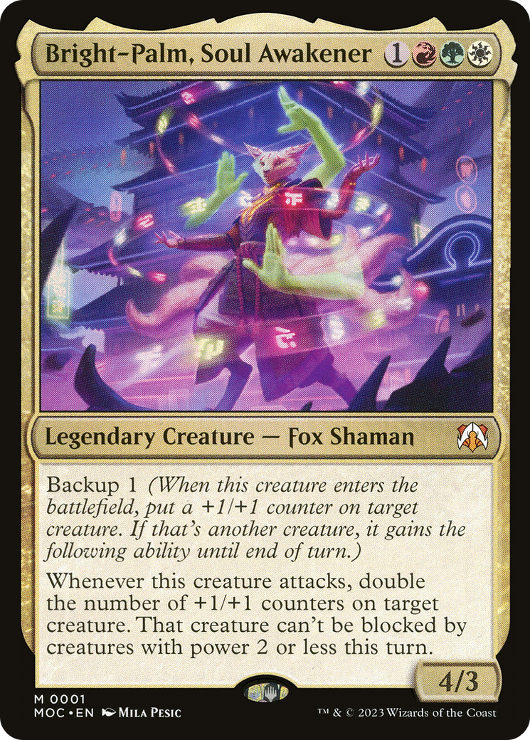 Bright-Palm, Soul Awakener [March of the Machine Commander] | Good Games North
