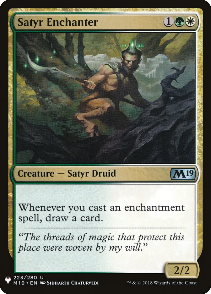 Satyr Enchanter [Mystery Booster] | Good Games North