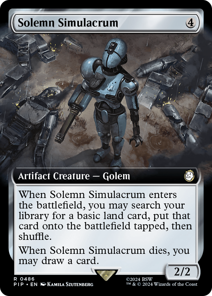 Solemn Simulacrum (Extended Art) [Fallout] | Good Games North