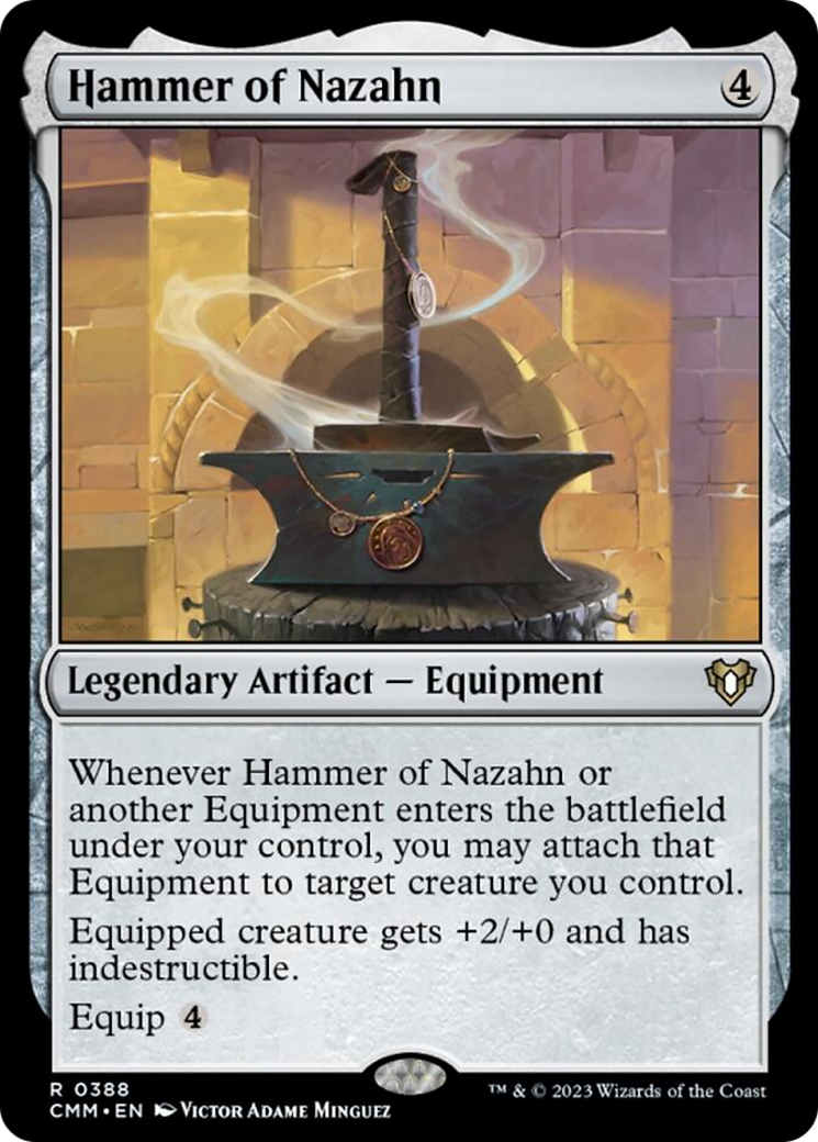 Hammer of Nazahn [Commander Masters] | Good Games North