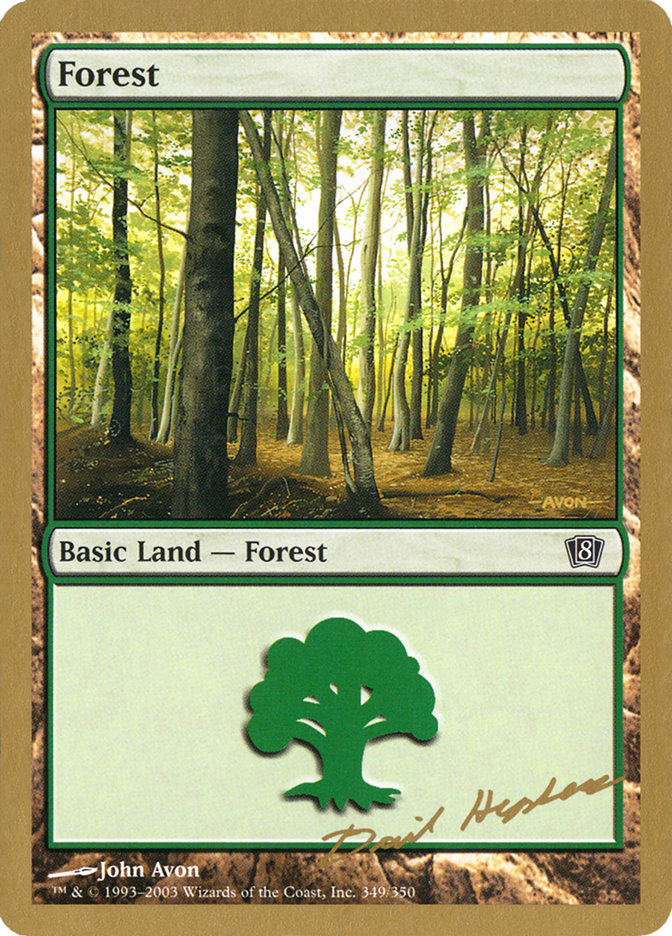 Forest (dh349) (Dave Humpherys) [World Championship Decks 2003] | Good Games North