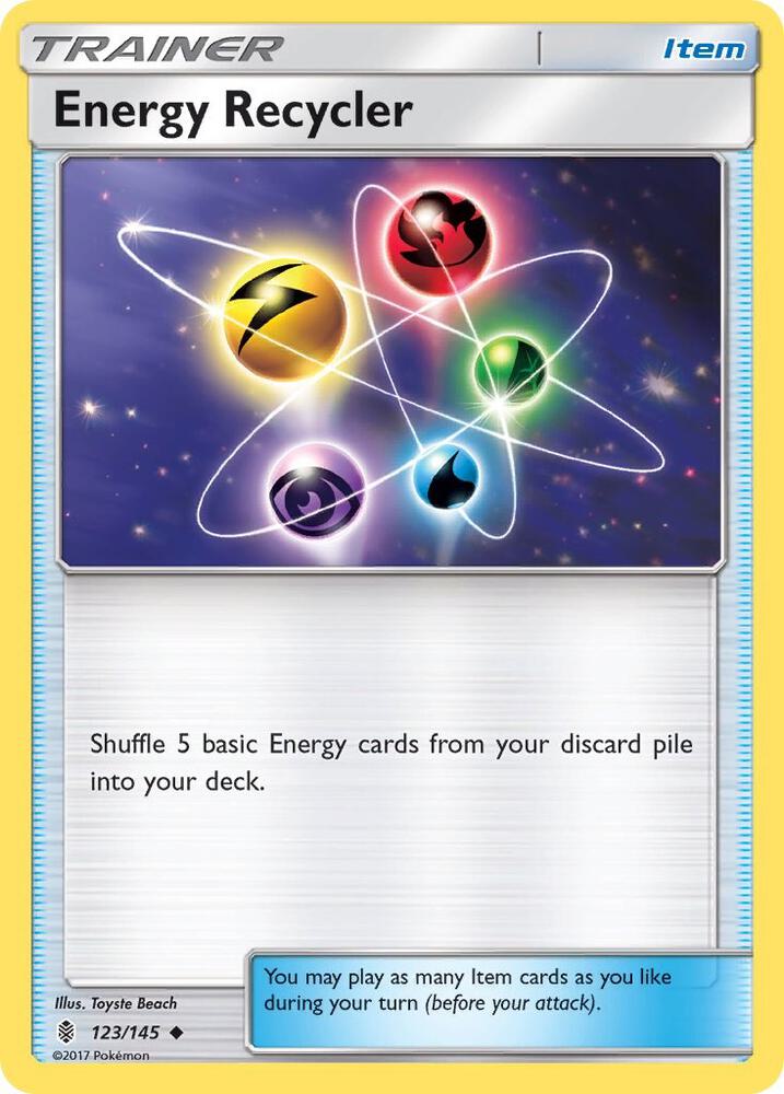 Energy Recycler 123/145 (SM - Guardians Rising)  | Good Games North