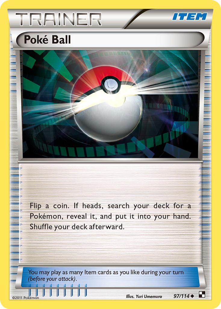 Poke Ball (97/114) [Black & White: Base Set] | Good Games North