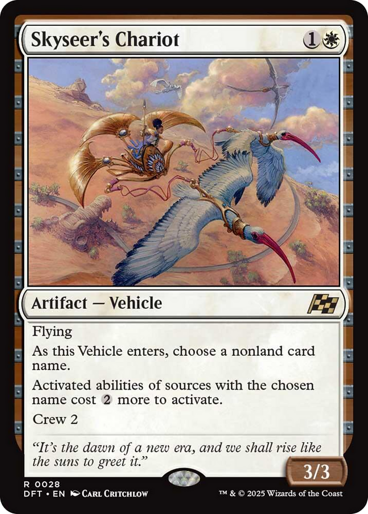 Skyseer's Chariot [Aetherdrift] | Good Games North