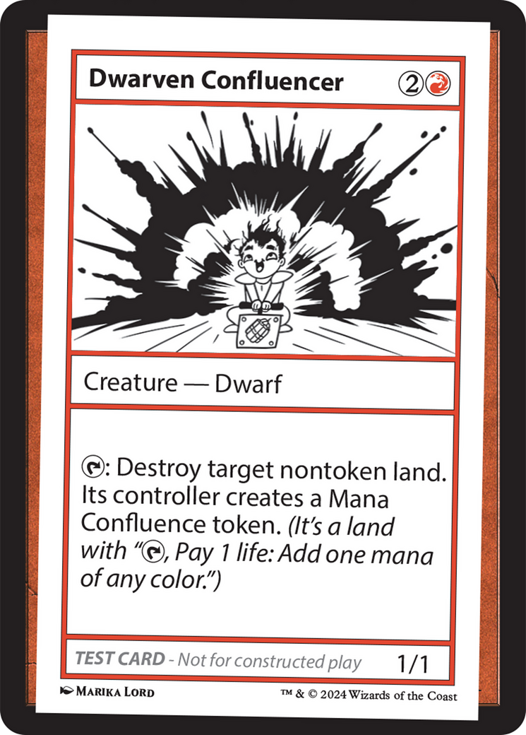 Dwarven Confluencer [Mystery Booster 2 Playtest Cards] | Good Games North