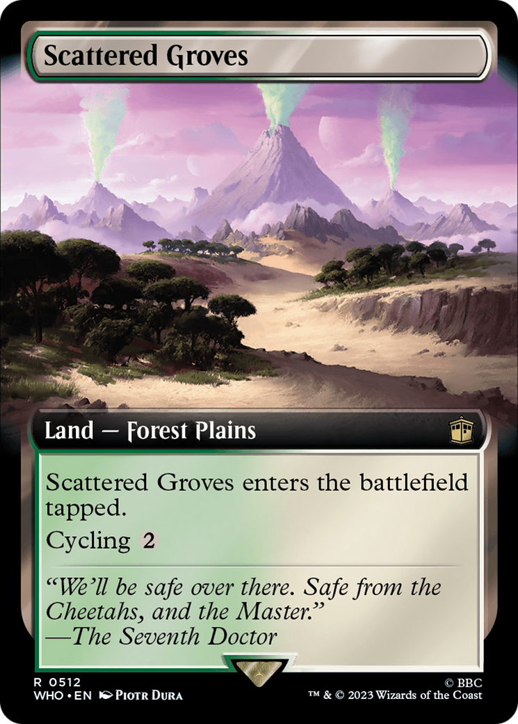 Scattered Groves (Extended Art) [Doctor Who] | Good Games North
