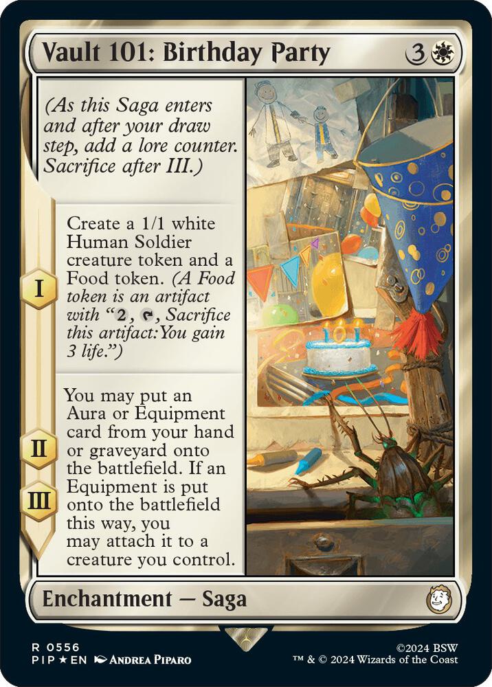 Vault 101 Birthday Party Surge Foil (Universes Beyond: Fallout)  - Foil | Good Games North
