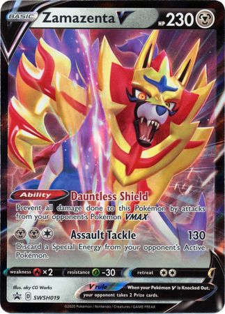 Zamazenta V (SWSH019) [Sword & Shield: Black Star Promos] | Good Games North