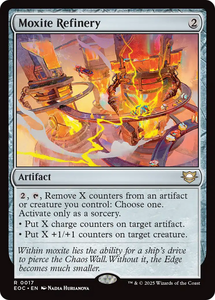 Moxite Refinery [Edge of Eternities Commander] | Good Games North