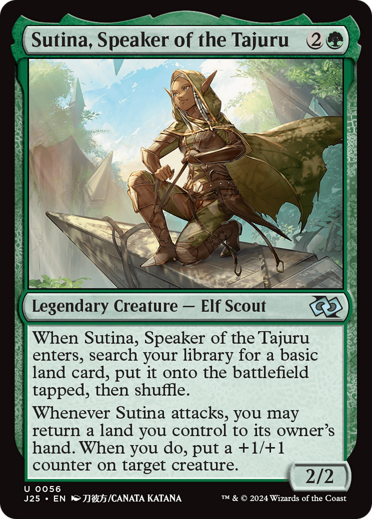 Sutina, Speaker of the Tajuru (Anime) [Foundations Jumpstart] | Good Games North