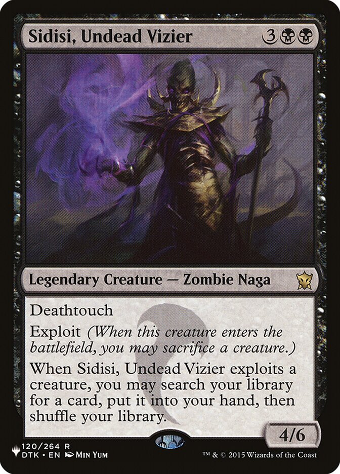 Sidisi, Undead Vizier [The List] | Good Games North