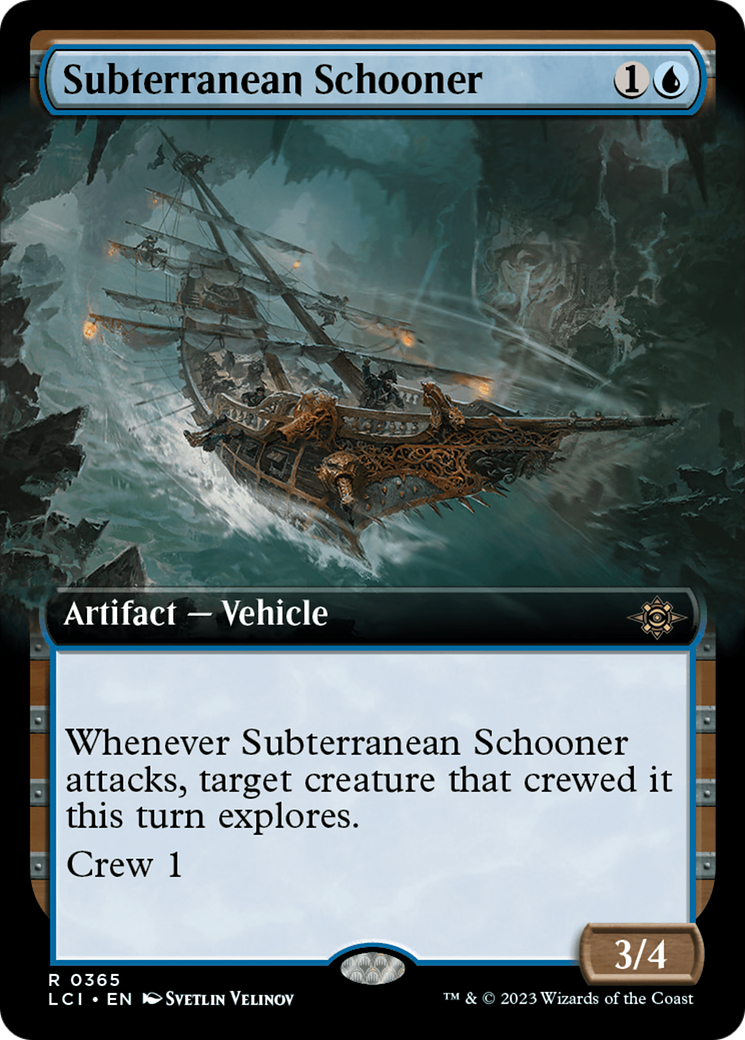 Subterranean Schooner (Extended Art) [The Lost Caverns of Ixalan] | Good Games North