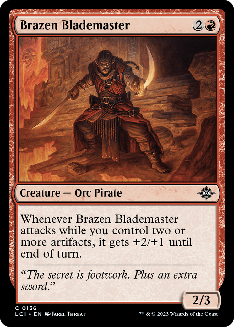 Brazen Blademaster [The Lost Caverns of Ixalan] | Good Games North