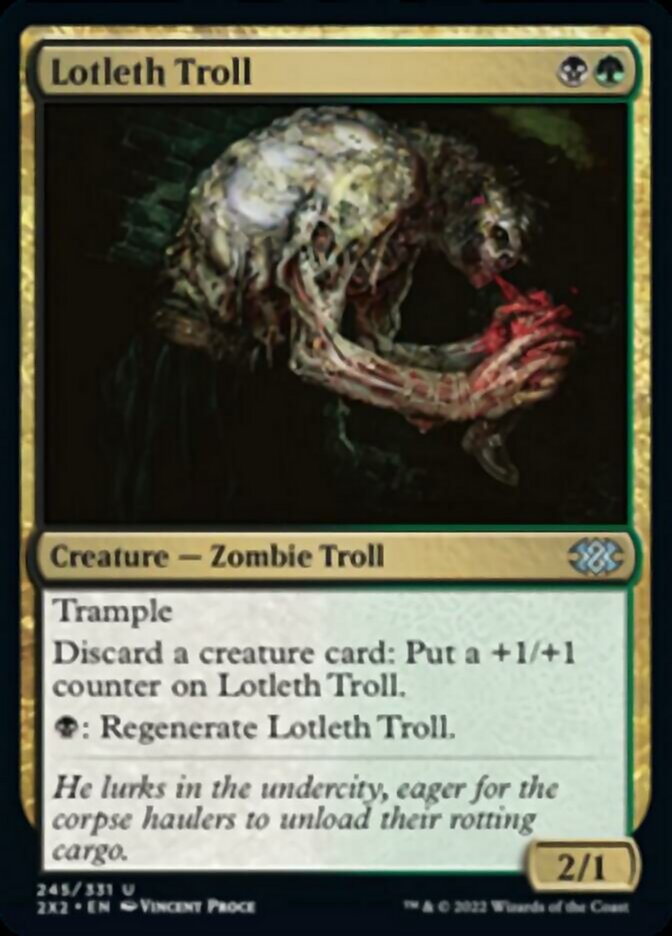 Lotleth Troll [Double Masters 2022] | Good Games North