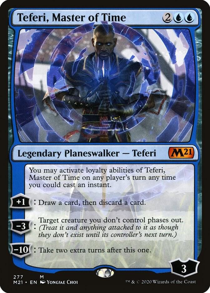 Teferi Master of Time 277 (Core Set 2021)  - Foil | Good Games North