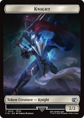 Hero (0002) // Knight Double-Sided Token [FINAL FANTASY Tokens] | Good Games North