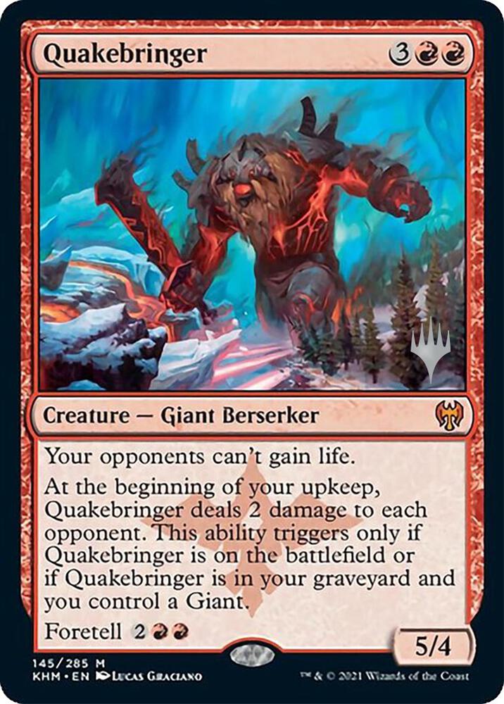 Quakebringer (Promo Pack: Kaldheim)  - Foil | Good Games North