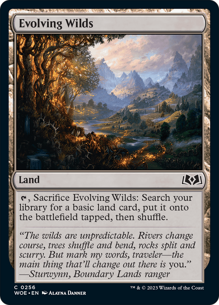 Evolving Wilds [Wilds of Eldraine] | Good Games North