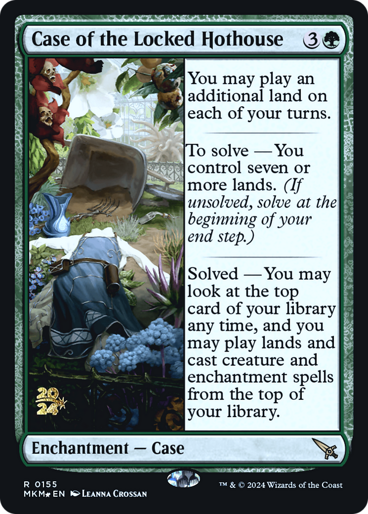 Case of the Locked Hothouse [Murders at Karlov Manor Prerelease Promos] | Good Games North