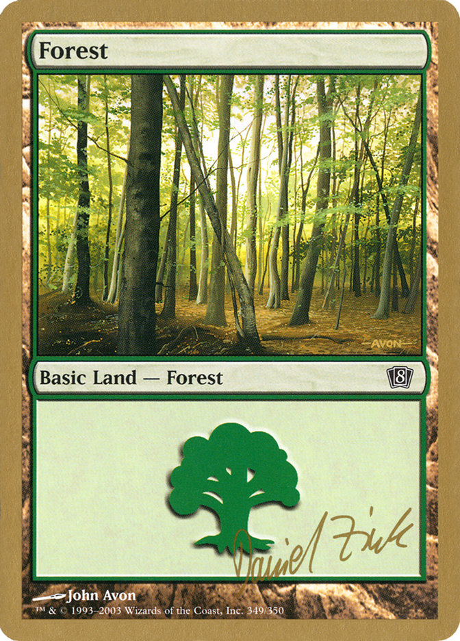 Forest (dz349) (Daniel Zink) [World Championship Decks 2003] | Good Games North