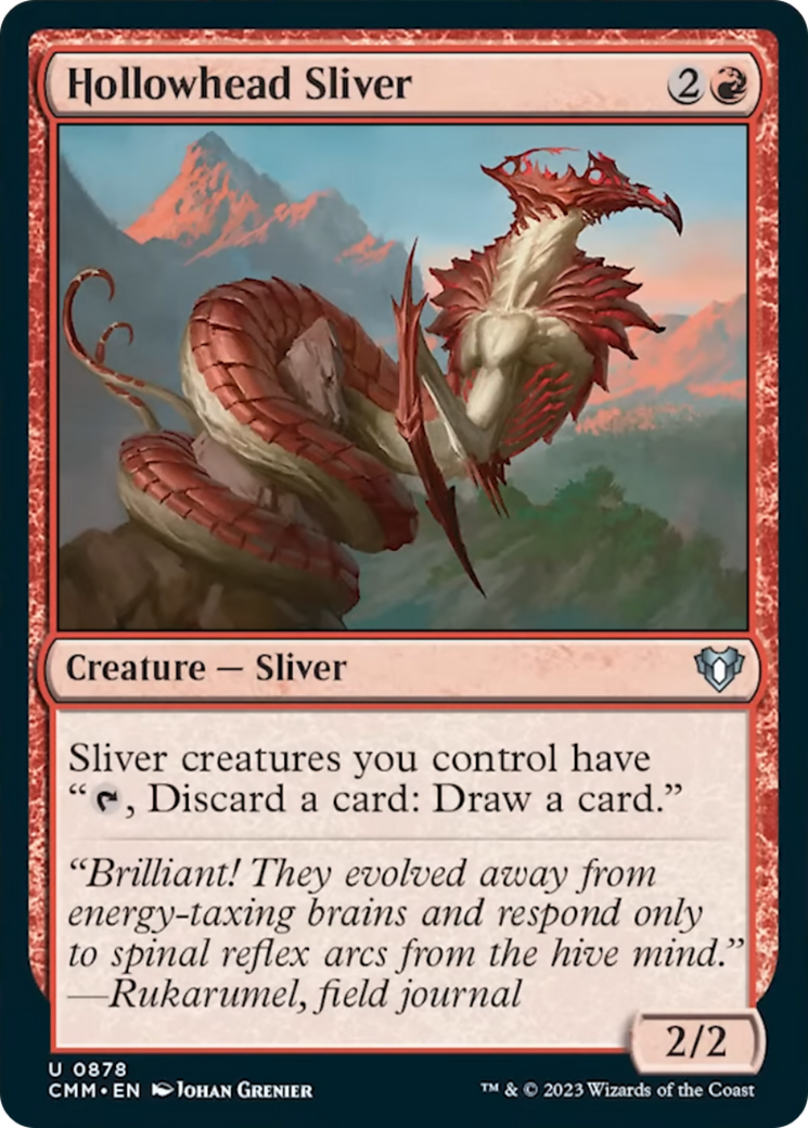 Hollowhead Sliver [Commander Masters] | Good Games North