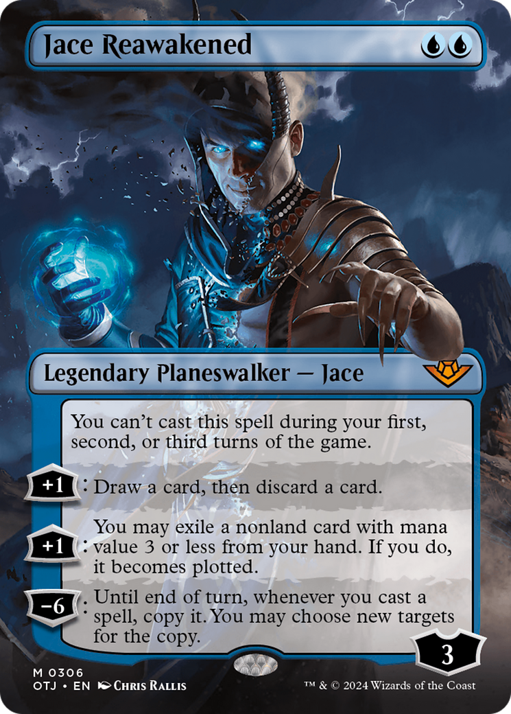 Jace Reawakened (Borderless) [Outlaws of Thunder Junction] | Good Games North