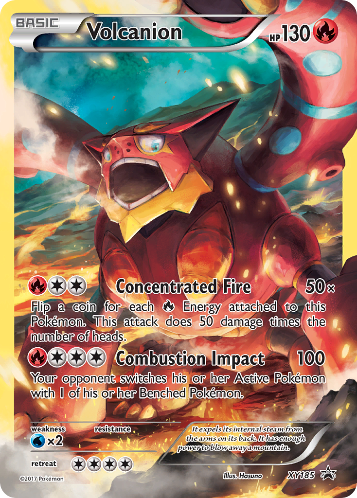 Volcanion (XY185) [XY: Black Star Promos] | Good Games North