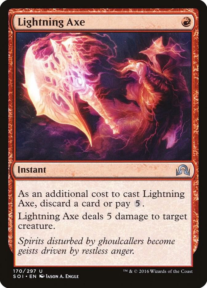 Lightning Axe (Shadows over Innistrad)  | Good Games North