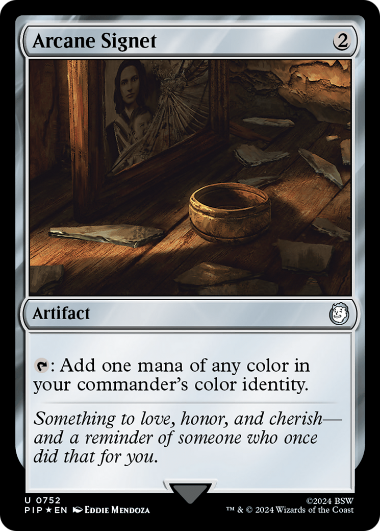 Arcane Signet (Surge Foil) [Fallout] | Good Games North