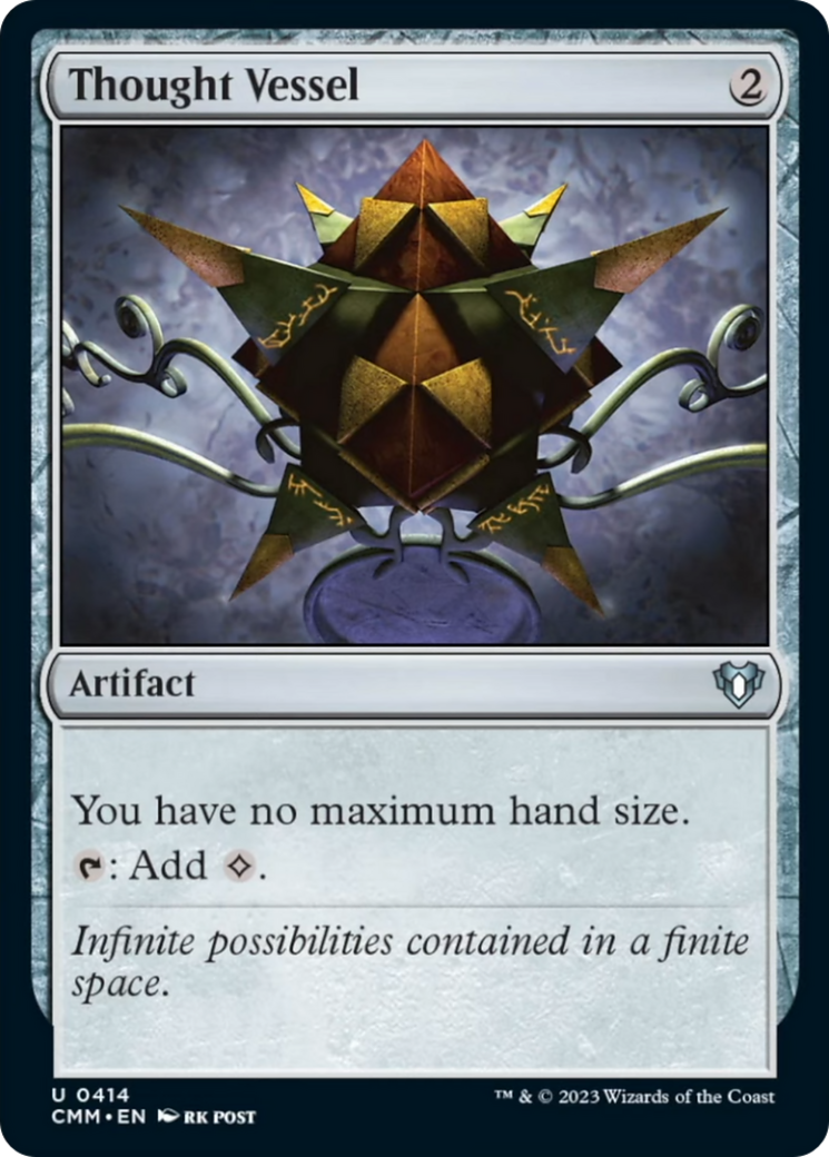 Thought Vessel [Commander Masters] | Good Games North