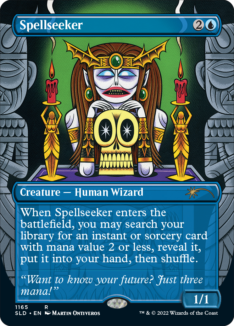 Spellseeker (Borderless) [Secret Lair Drop Series] | Good Games North