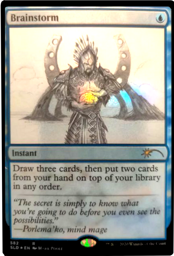 Brainstorm (Sketch) [Secret Lair Drop Promos] | Good Games North