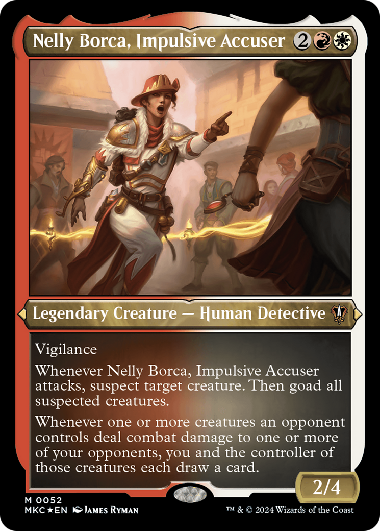 Nelly Borca, Impulsive Accuser (Display Commander) [Murders at Karlov Manor Commander] | Good Games North