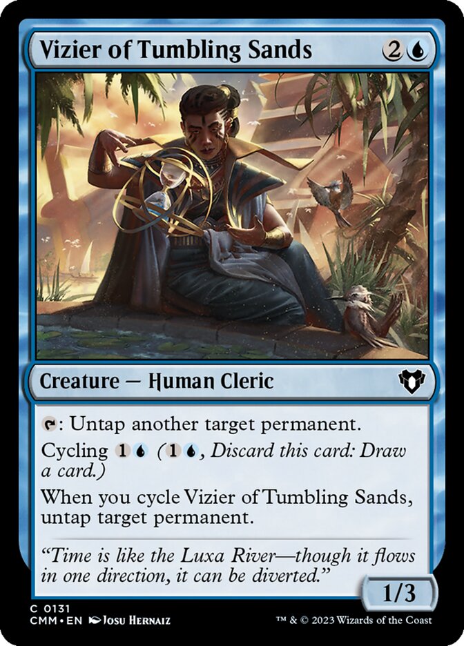 Vizier of Tumbling Sands 131/451 (Commander Masters)  | Good Games North