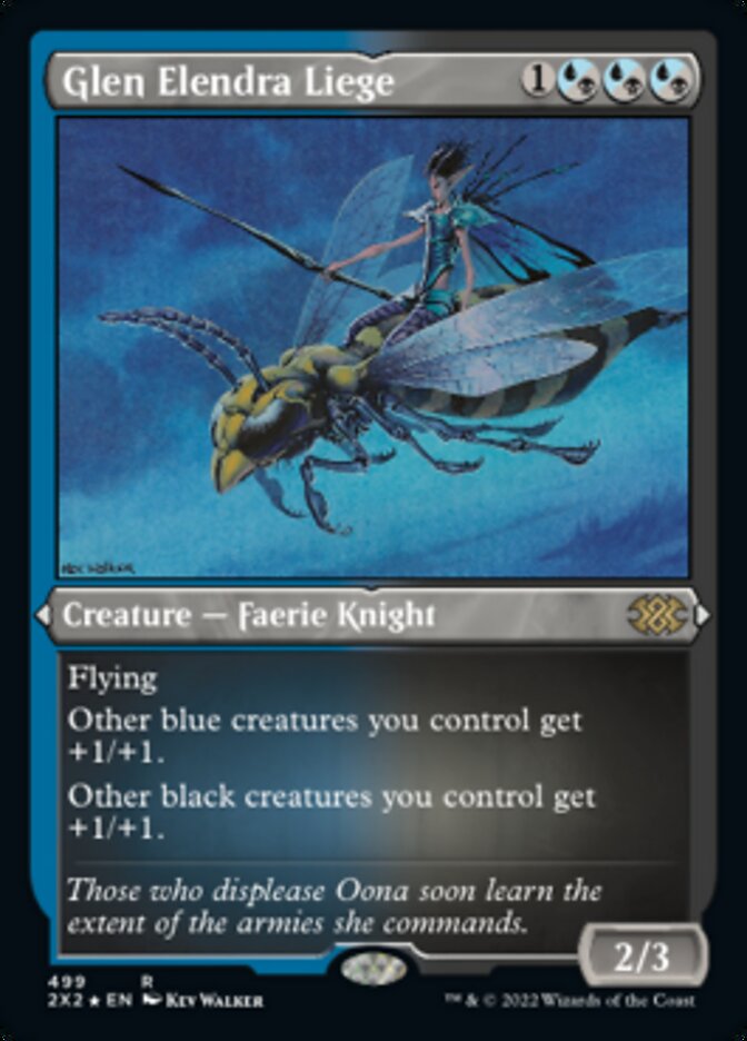 Glen Elendra Liege (Foil Etched) [Double Masters 2022] | Good Games North