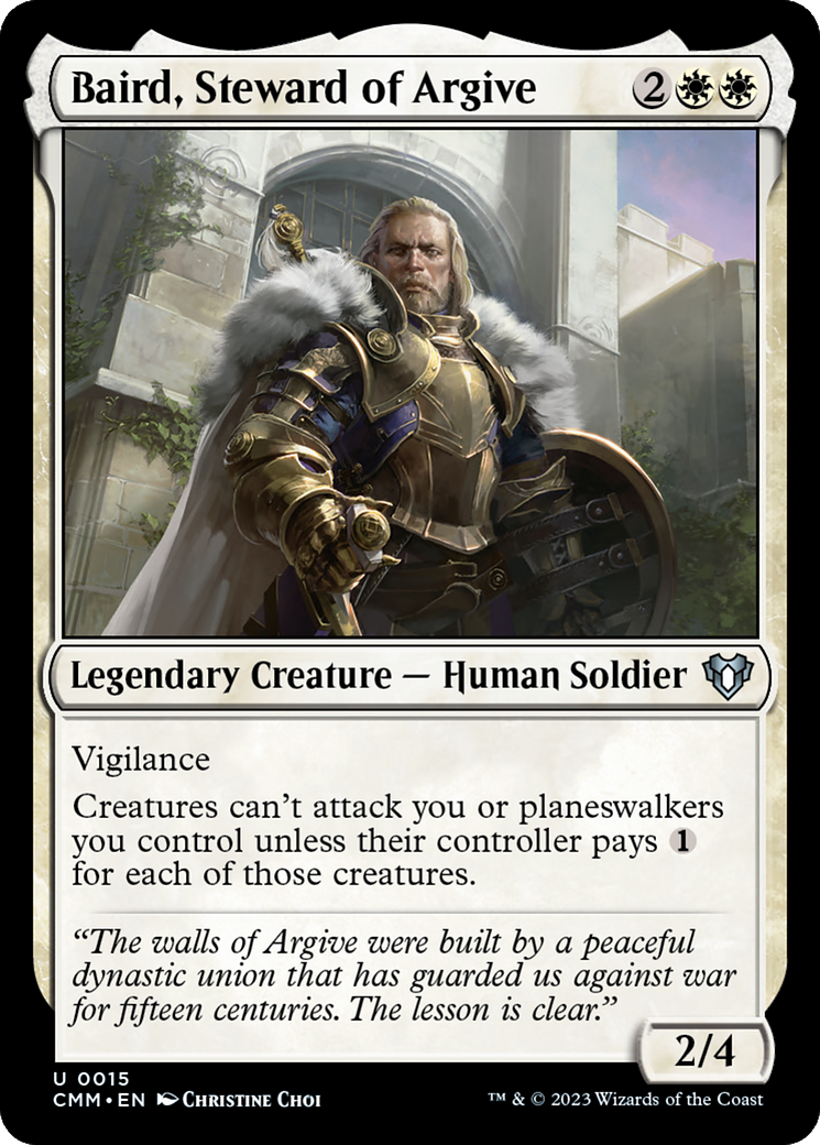 Baird, Steward of Argive [Commander Masters] | Good Games North