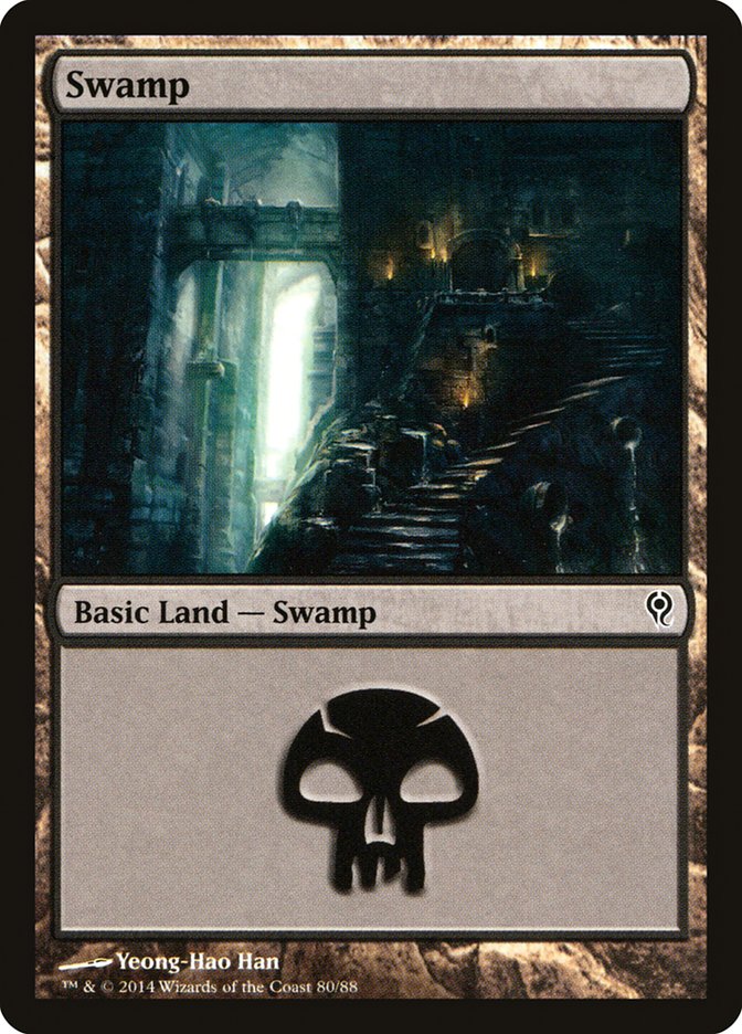 Swamp (80) [Duel Decks: Jace vs. Vraska] | Good Games North