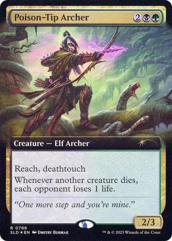 Poison Tip Archer Extended Art (Secret Lair Drop Series)  - Foil | Good Games North