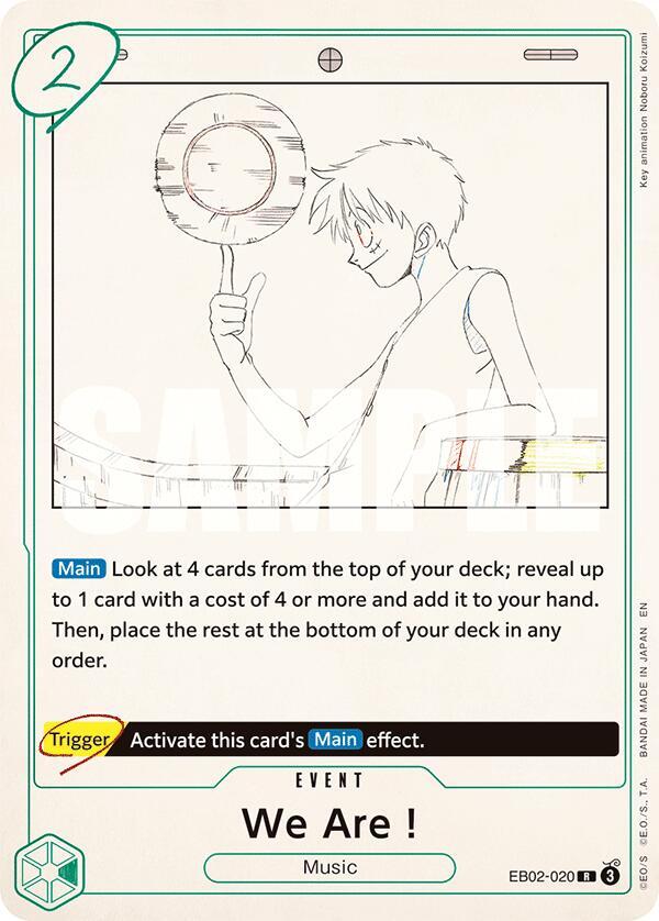 We Are! EB02-020 (Extra Booster: Anime 25th Collection)  - Foil | Good Games North